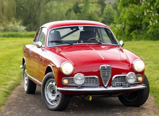 1958 ALFA ROMEO GIULIETTA SPRINT VELOCE - HISTORIC RALLY CAR 
