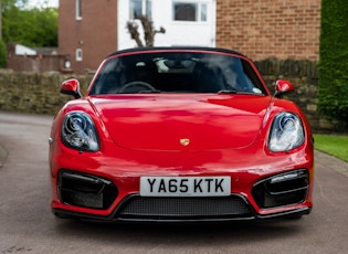 2016 PORSCHE (981) BOXSTER GTS