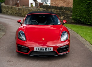 2016 PORSCHE (981) BOXSTER GTS