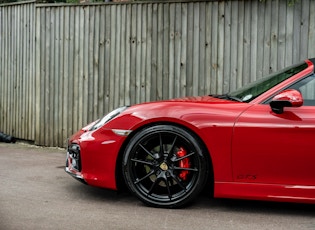 2016 PORSCHE (981) BOXSTER GTS