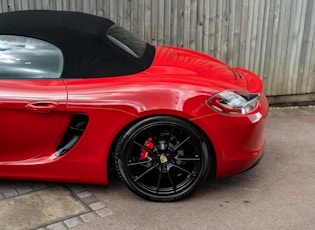 2016 PORSCHE (981) BOXSTER GTS