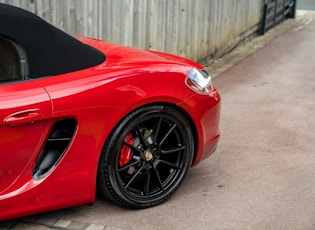 2016 PORSCHE (981) BOXSTER GTS