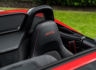 2016 PORSCHE (981) BOXSTER GTS