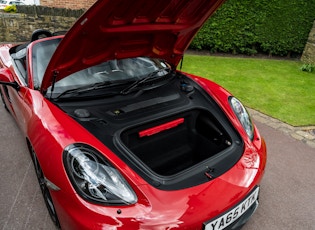 2016 PORSCHE (981) BOXSTER GTS