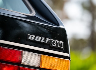1983 VOLKSWAGEN GOLF (MK1) GTI CAMPAIGN EDITION - 40,200 MILES