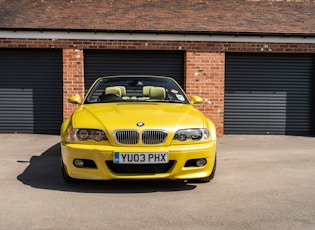 2003 BMW (E46) M3 CONVERTIBLE - MANUAL - 34,001 MILES