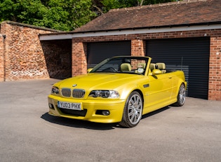 2003 BMW (E46) M3 CONVERTIBLE - MANUAL - 34,001 MILES