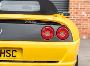 1996 FERRARI F355 SPIDER - EX-DAMON HILL