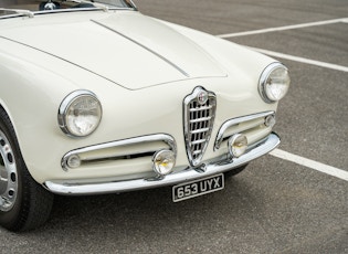 1958 ALFA ROMEO GIULIETTA SPRINT VELOCE 750E CONFORTEVOLE