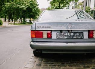 1987 MERCEDES-BENZ (C126) 560 SEC - ECE