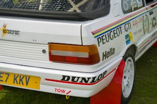 1987 PEUGEOT 309 GTI - GROUP N RALLY CAR