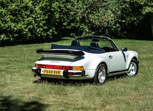 1989 PORSCHE 911 CARRERA 3.2 SUPER SPORT CABRIOLET - G50 - 37,190 MILES