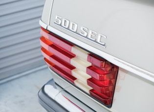 1983 MERCEDES-BENZ (W126) 500 SEC 