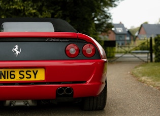 1998 FERRARI F355 SPIDER - MANUAL - 40,855 KM