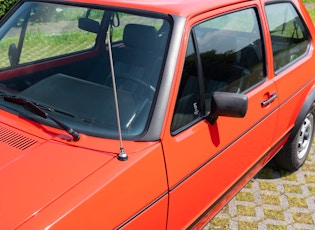 1983 VOLKSWAGEN GOLF (MK1) GTI