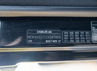 2018 MERCEDES-BENZ (W463) G63 AMG