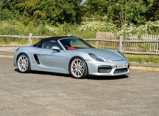 2015 PORSCHE (981) BOXSTER SPYDER