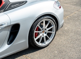 2015 PORSCHE (981) BOXSTER SPYDER