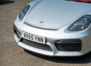 2015 PORSCHE (981) BOXSTER SPYDER