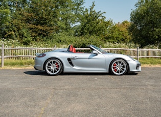 2015 PORSCHE (981) BOXSTER SPYDER