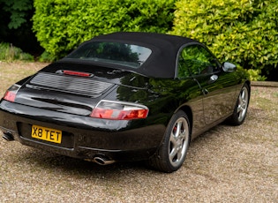 2001 PORSCHE 911 (996) CARRERA CABRIOLET