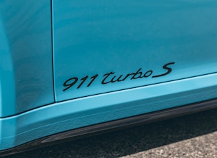 2017 PORSCHE 911 (991.2) TURBO S - 15,109 KM 
