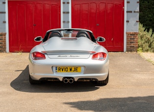 2010 PORSCHE BOXSTER (987) SPYDER - MANUAL - 7,105 MILES