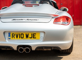 2010 PORSCHE BOXSTER (987) SPYDER - MANUAL - 7,105 MILES