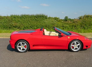 2002 FERRARI 360 SPIDER - MANUAL