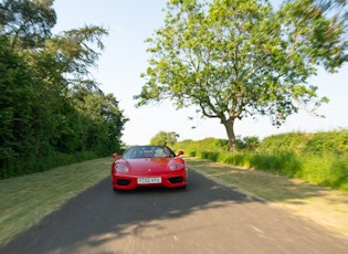 2002 FERRARI 360 SPIDER - MANUAL