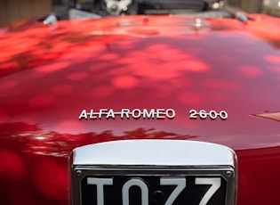 1966 ALFA ROMEO 2600 SPIDER BY TOURING