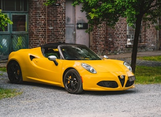 2015 ALFA ROMEO 4C SPIDER - VAT Q