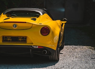 2015 ALFA ROMEO 4C SPIDER - VAT Q