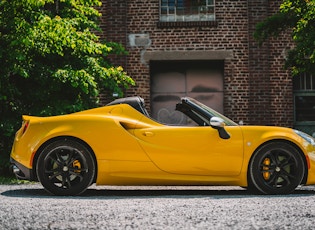 2015 ALFA ROMEO 4C SPIDER - VAT Q