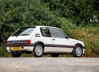 1990 PEUGEOT 205 GTI 1.6