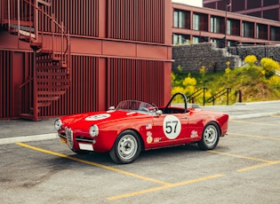 1957 ALFA ROMEO GIULIETTA SPIDER - TRACK PREPARED 