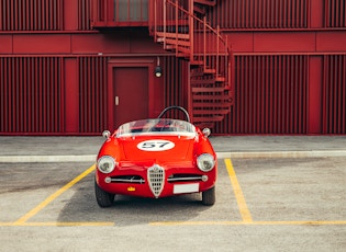 1957 ALFA ROMEO GIULIETTA SPIDER - TRACK PREPARED 