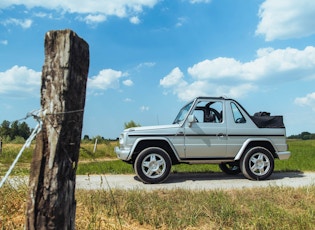 2001 MERCEDES-BENZ (W463) G300 TD CABRIOLET 