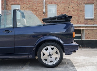 1991 VOLKSWAGEN GOLF (MK1) GTI CABRIOLET 