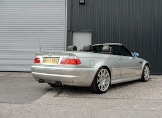 2004 BMW (E46) M3 CONVERTIBLE - MANUAL