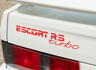 1989 FORD ESCORT RS TURBO
