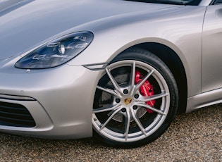 2017 PORSCHE 718 BOXSTER S