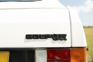 1989 VOLKSWAGEN GOLF (MK1) GTI CABRIOLET
