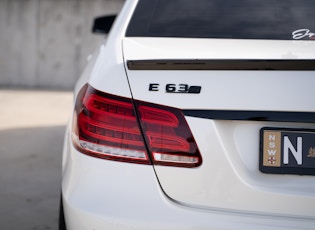 2013 MERCEDES-BENZ E63 S AMG 