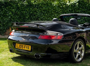 2005 PORSCHE 911 (996) TURBO S CABRIOLET