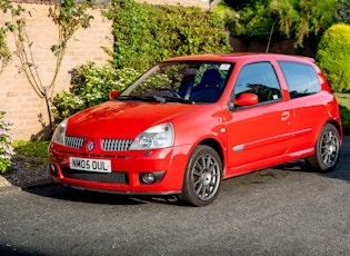 2005 RENAULTSPORT CLIO 182 TROPHY