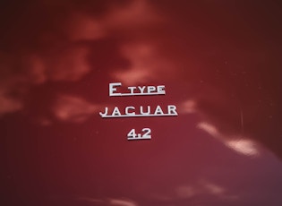 1966 JAGUAR E-TYPE SERIES 1 4.2 ROADSTER