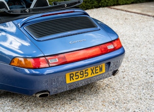 1997 PORSCHE 911 (993) CARRERA CABRIOLET - 43,091 MILES