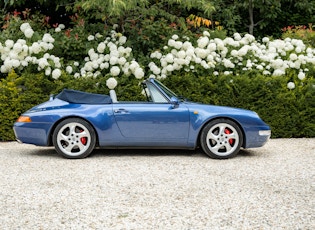 1997 PORSCHE 911 (993) CARRERA CABRIOLET - 43,091 MILES