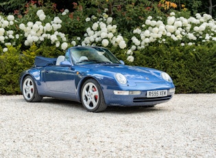 1997 PORSCHE 911 (993) CARRERA CABRIOLET - 43,091 MILES